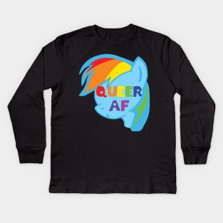 Queer AF Kids Long Sleeve T-Shirt